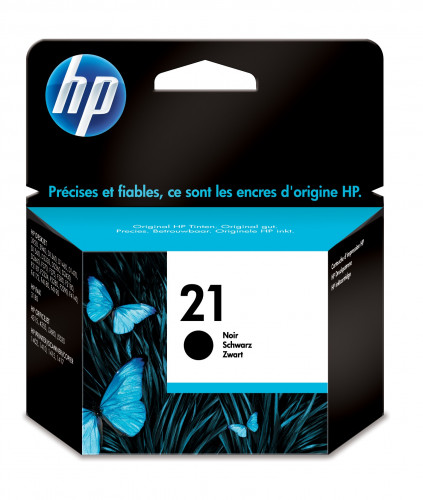 Cartucho Tinta Negro Hp N 21